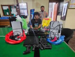 Pencuri Konsol Game Kalsel Dibekuk di Bukit Batu