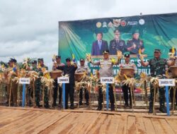Bersama CBI Grup, Polda Kalteng Panen Jagung Serentak di PT MKM