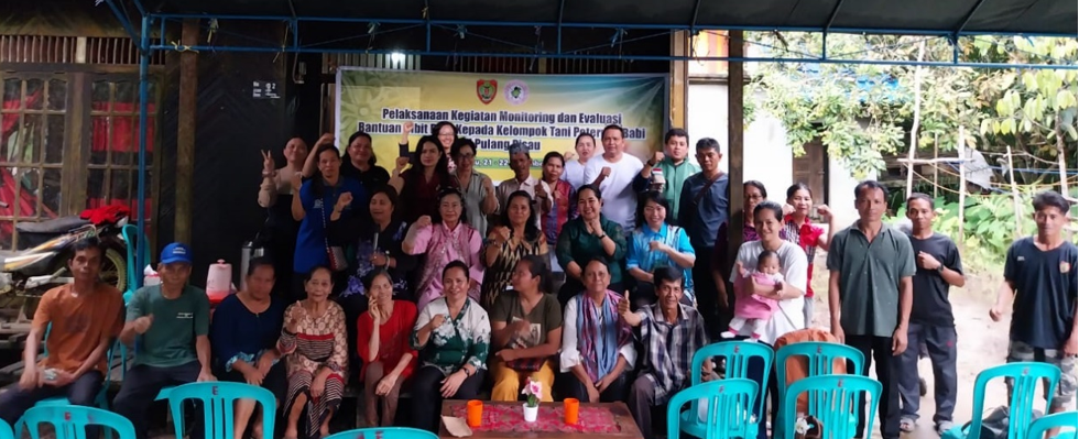 Kegiatan Monev Tahap I Bantuan Ternak Babi di Kabupaten Pulang Pisau 21-22 Desember 2025