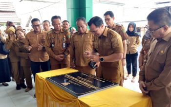 PERKUAT PELAYANAN KESEHATAN-Bupati Ahmad Rifa`i Resmikan Puskesmas Bahaur Hilir