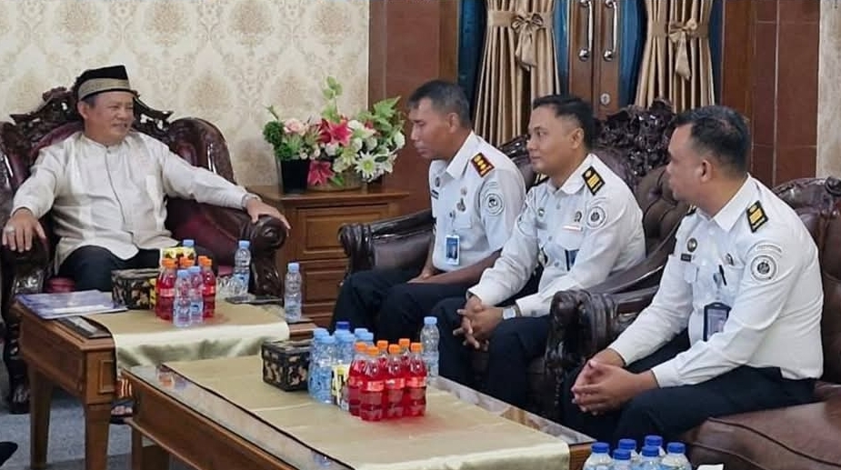 SILATURAHMI KANWIL KEMENKUM KALTENG-Bupati Selanorwanda Tekankan Penguatan Pemahaman Hukum ASN
