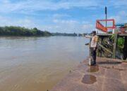 Antisipasi Banjir, Polsek Hanau Siagakan Posko Banjir DAS Seruyan