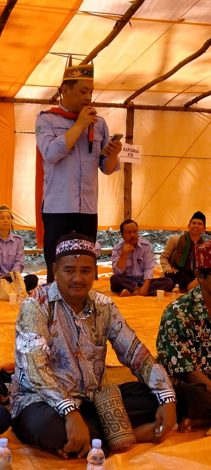 MENGAWALI RKT TAHUN 2026-PT Korintiga Hutani Gelar Acara Adat dan Selamatan Tolak Bala 