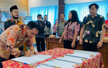 PERJANJIAN KINERJA TAHUN 2026-Bupati M Yamin Tanda Tangani Pakta Integritas