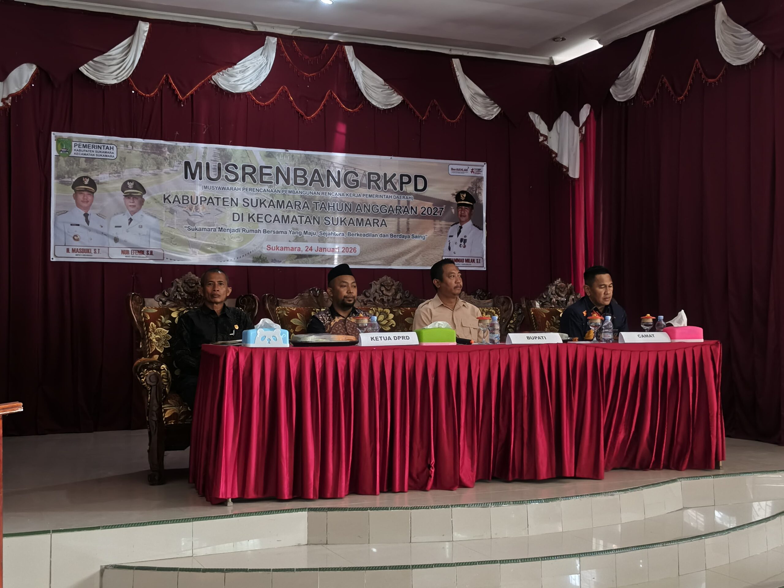 Bupati Masduki Pimpin Musrenbang RKPD Kecamatan
