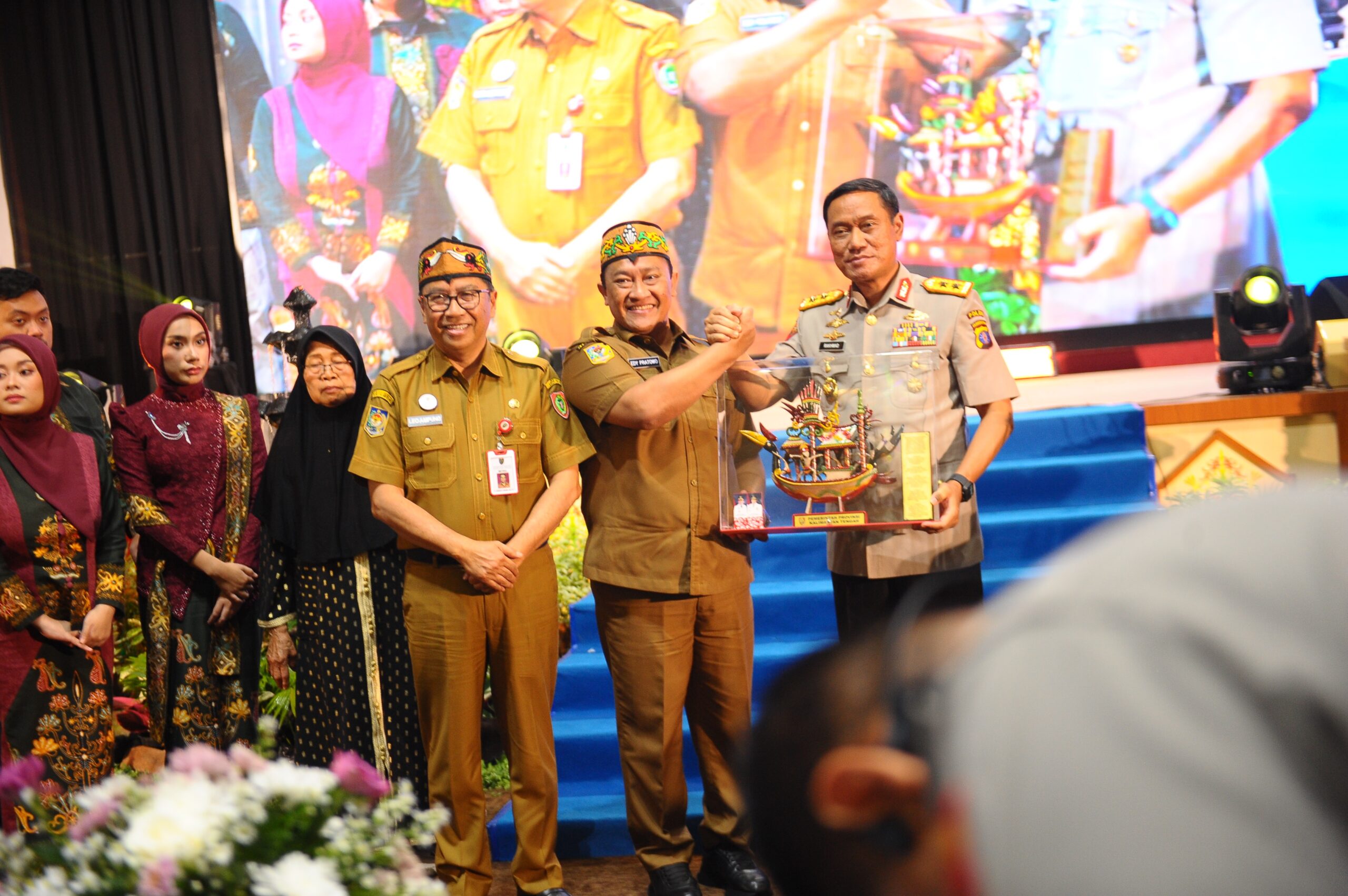 PISAH SAMBUT WAKAPOLDA KALTENG-Wagub Tekankan Sinergi Kemajuan Pembangunan 