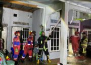 Rumah Warga Jalan Pangeran Samudera Nyaris Ludes Terbakar