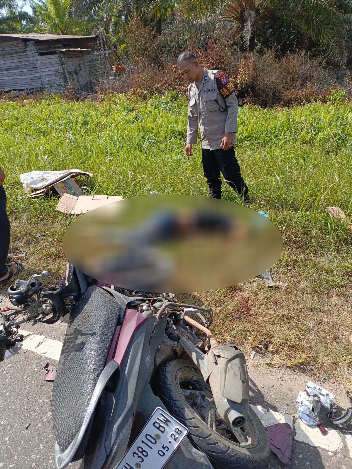 Pikap Vs Mio, 1 Orang Tewas di Tjilik Riwut Km 48