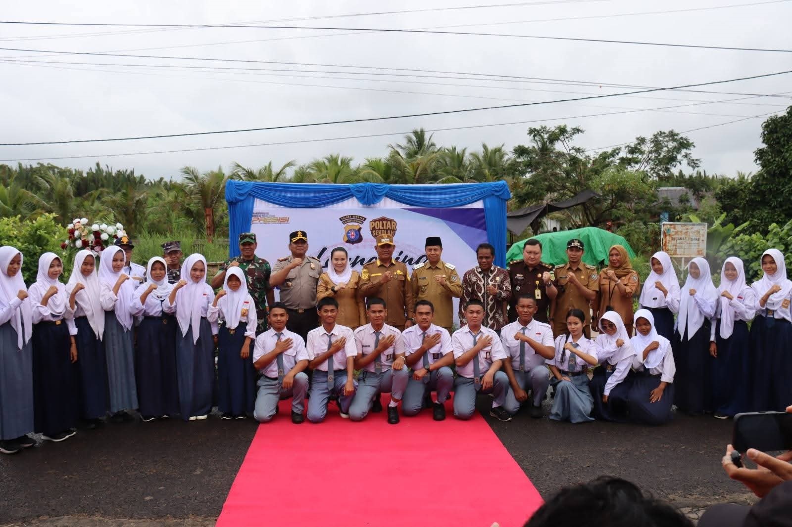 Bupati dan Wabup Seruyan Hadiri Launching Program Polisi Antar Sekolah