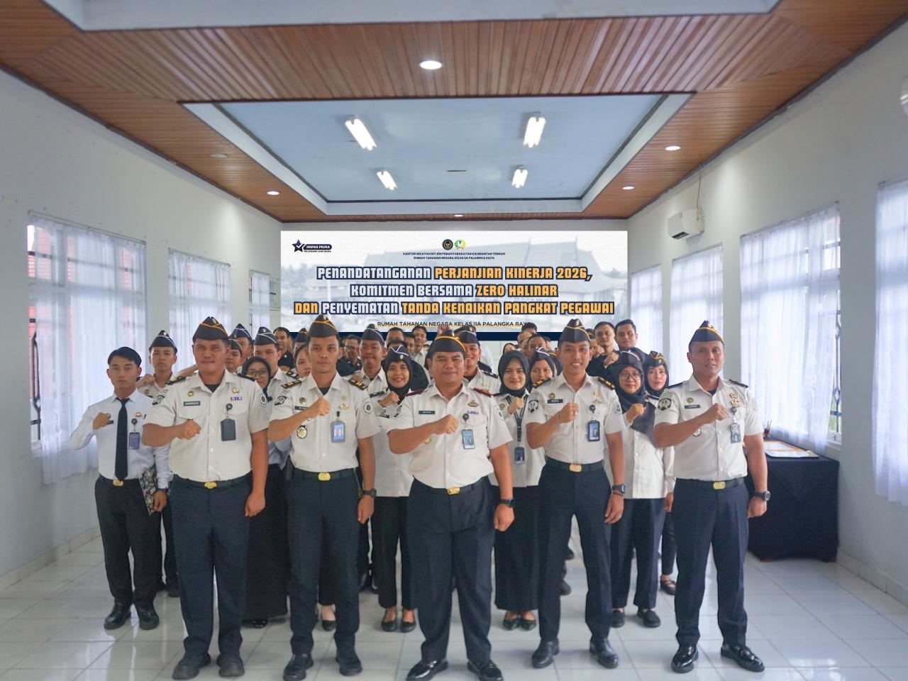Rutan Palangka Raya Teguhkan Komitmen Kinerja dan Integritas