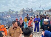 PASAR KASONGAN MEMBARA-Puluhan Rumah, Toko, Bangunan Sekolah MIN dan MTs Terbakar