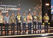 KALTENG RAIH PENGHARGAAN UHC AWARDS 2026-BPJS Kesehatan di Kalteng Apresiasi Komitmen Pemerintah Daerah