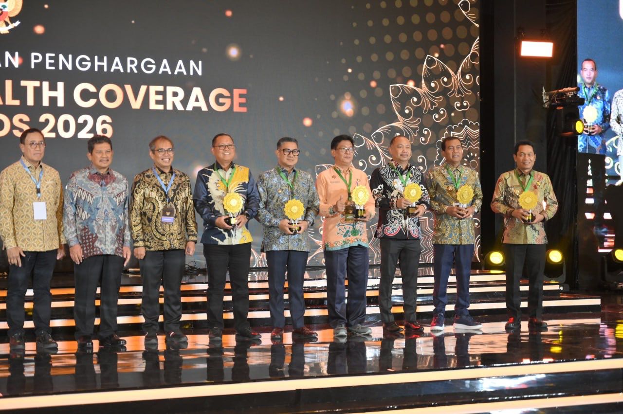 KALTENG RAIH PENGHARGAAN UHC AWARDS 2026-BPJS Kesehatan di Kalteng Apresiasi Komitmen Pemerintah Daerah