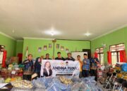 Andina Narang Bantu Korban Kebakaran Kasongan