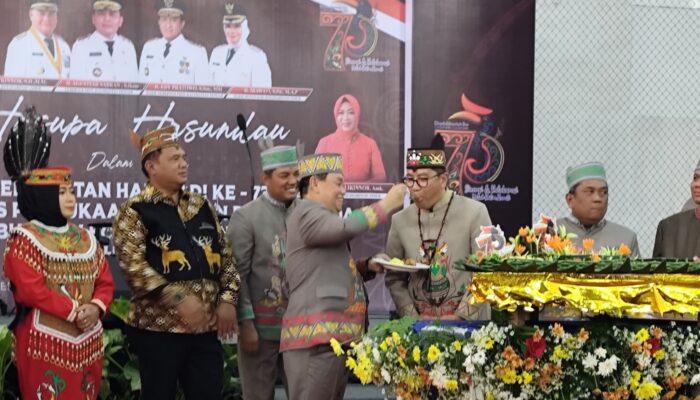 HUT KE-73-Bupati Halikinnor Fokus Kualitas SDM, Kesehatan, dan Pembangunan Gedung Multiguna