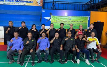 Pengkot PBSI Palangka Raya Masa Bakti 2024–2028 Resmi Dilantik