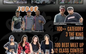 PALANGKARAYA MOTOFEST Kembali Hadir Raya 31 Januari-01 Februari 2026, di Bandar Udara Tjilik Riwut Palangka Raya