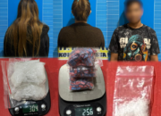 BERAKSI DI DUA KELURAHAN-Diduga Bandar, 2 Wanita dan 1 Pria Ditangkap