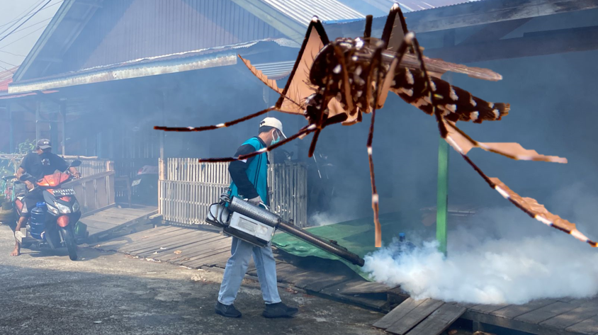 Kobar dan Palangka Raya Tertinggi Kasus DBD 2025