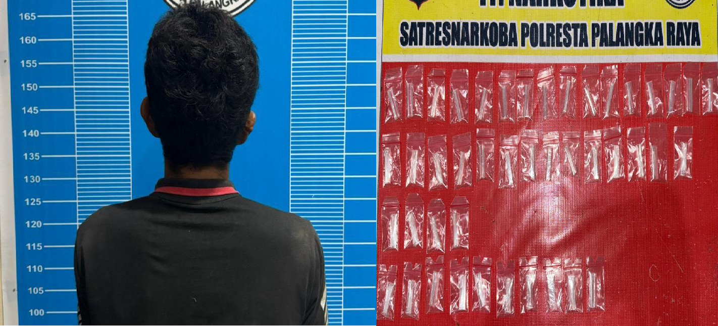Gerebek Rumah di Pahandut, Satresnarkoba Sita 11,47 Gram Sabu