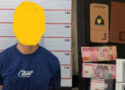 Polres Kobar Bekuk Maling Bertopeng Ala Ninja