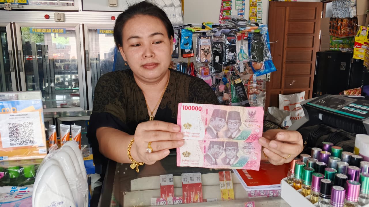 Waspada! Uang Palsu Rp100.000 Beredar di Pulpis