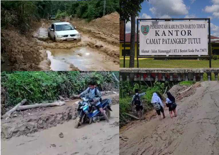NASIB PILU PELAJAR DESA JANGO, BARTIM -Jalan Debu dan Berlumpur Rintangan Menuju Sekolah