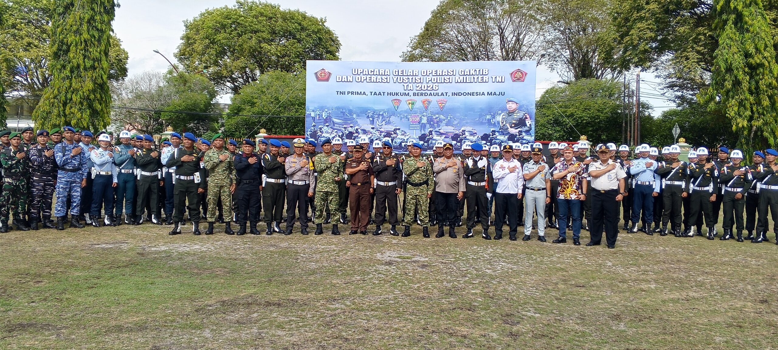 Kodam XXII/TB Perkuat Disiplin Prajurit Lewat Operasi Gaktib dan Yustisi