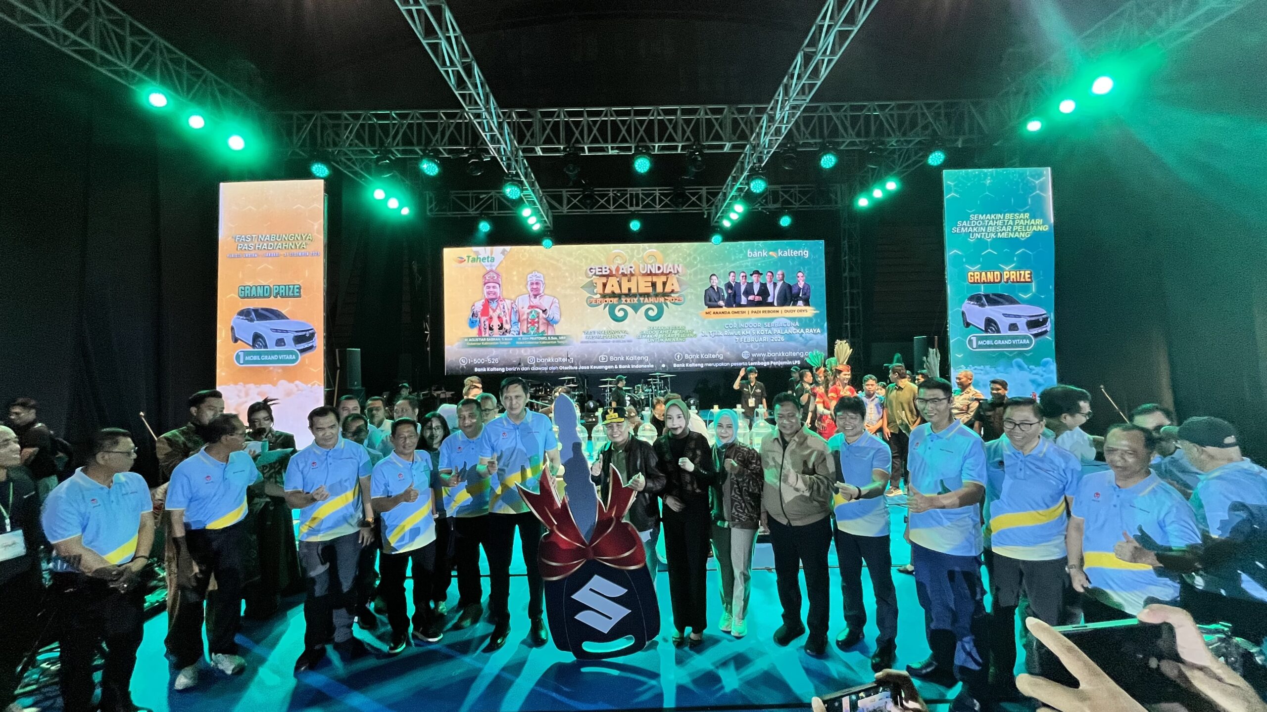 GEBYAR UNDIAN TAHETA BANK KALTENG PERIODE XXIX TAHUN 2025-Bertabur Hadiah dan Hiburan Spektakuler