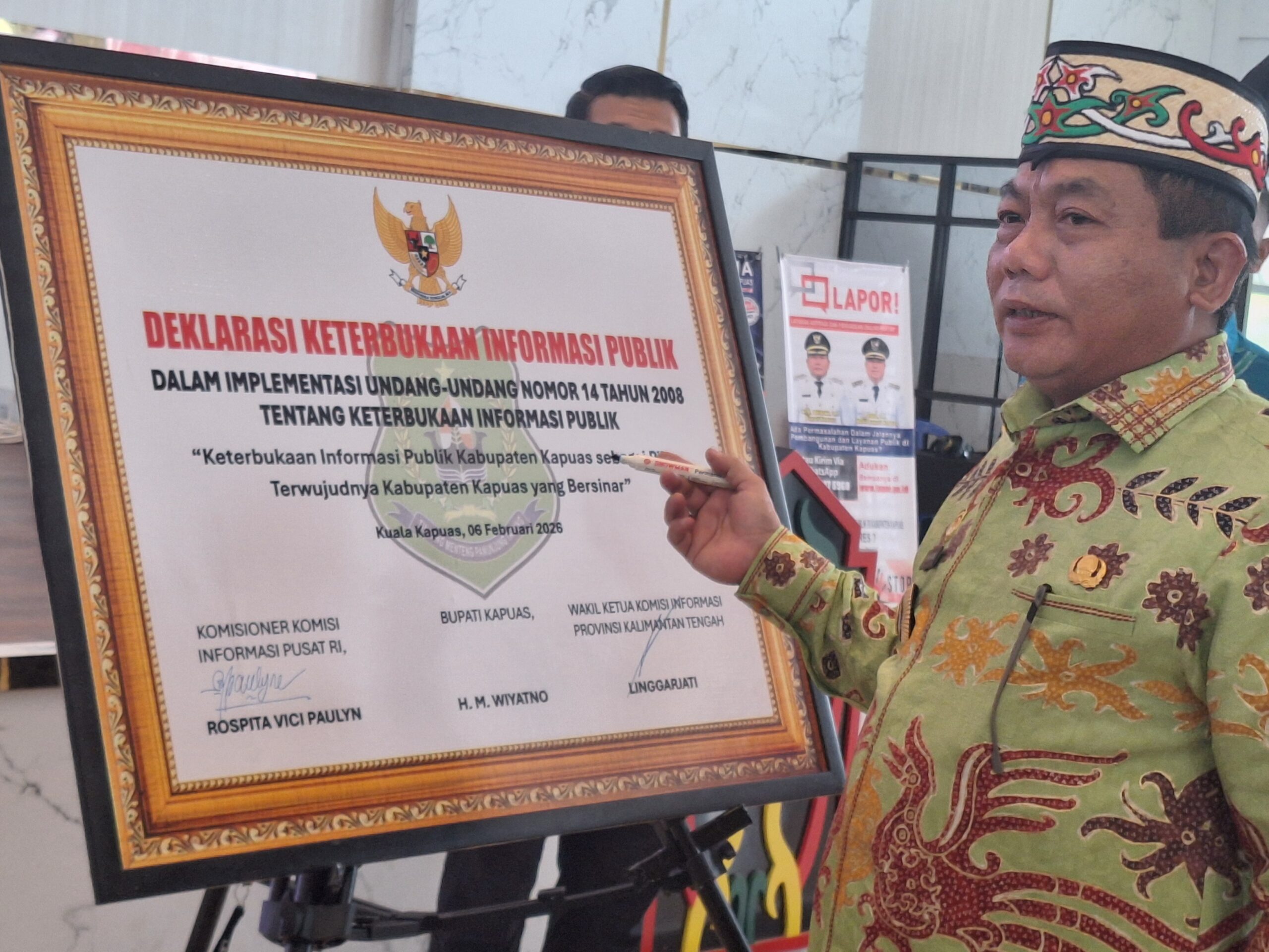 Bupati Wiyatno Buka Bimtek PPID