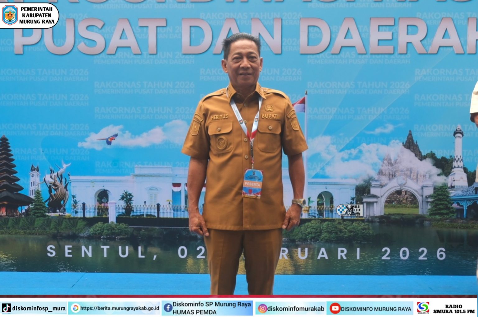 Bupati Heriyus: Siap Dorong Percepatan Program Prioritas Presiden