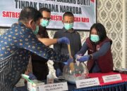 Satresnarkoba Polresta Palangka Raya Musnahkan Sabu dan Ratusan Ekstasi