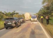 Pria Bertato Tengkorak Tewas di Jalan Tjilik Riwut Km 50