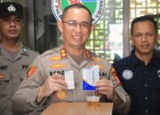 Tes Urine Dadakan, Kapolres Seruyan Jadi Peserta Pertama