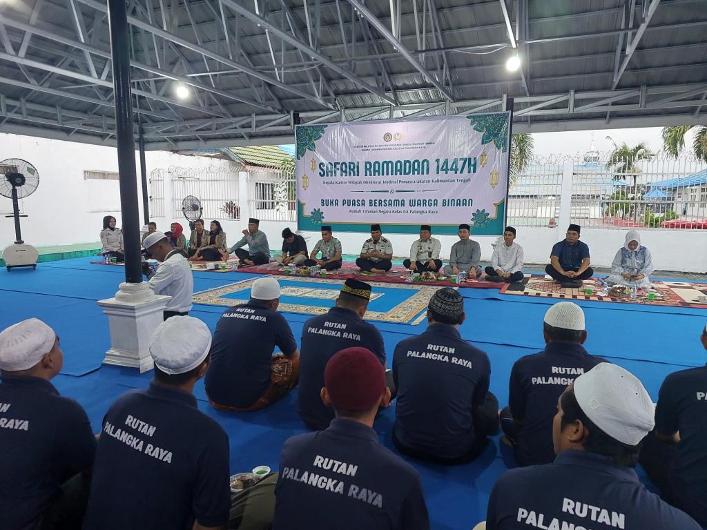 Rutan Palangka Raya Buka Puasa Bersama WBP dan Keluarga