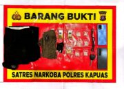 Bawa 25,56 Gram Sabu, Warga Tamban Catur dan Bataguh ditangkap