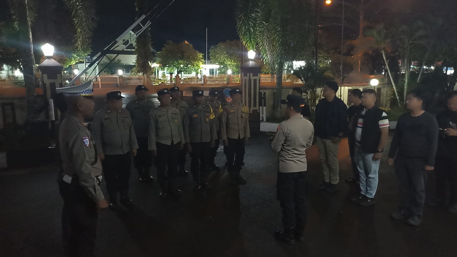 Cegah Balap Liar, Polsek Pahandut Intensifkan Patroli Harkamtibmas