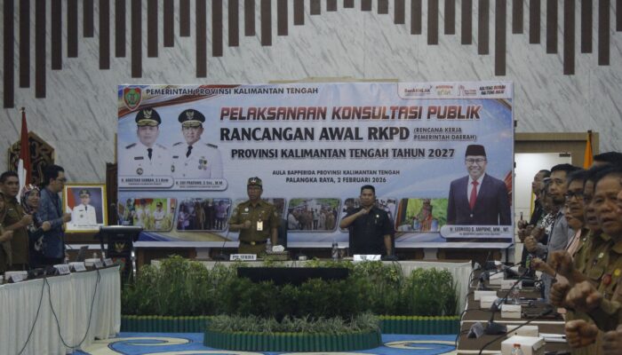 Konsultasi Publik RKPD 2027, Pemprov Kalteng Fokus Sinkronisasi Nasional