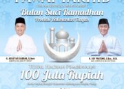 Semarak Sambut Ramadan, Gubernur Gelar Pawai Tarhib, Siapkan Hadiah Rp100 Juta