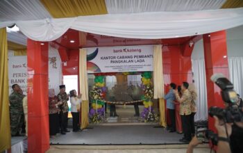 Bank Kalteng KCP Pangkalan Lada Resmi Beroperasi 