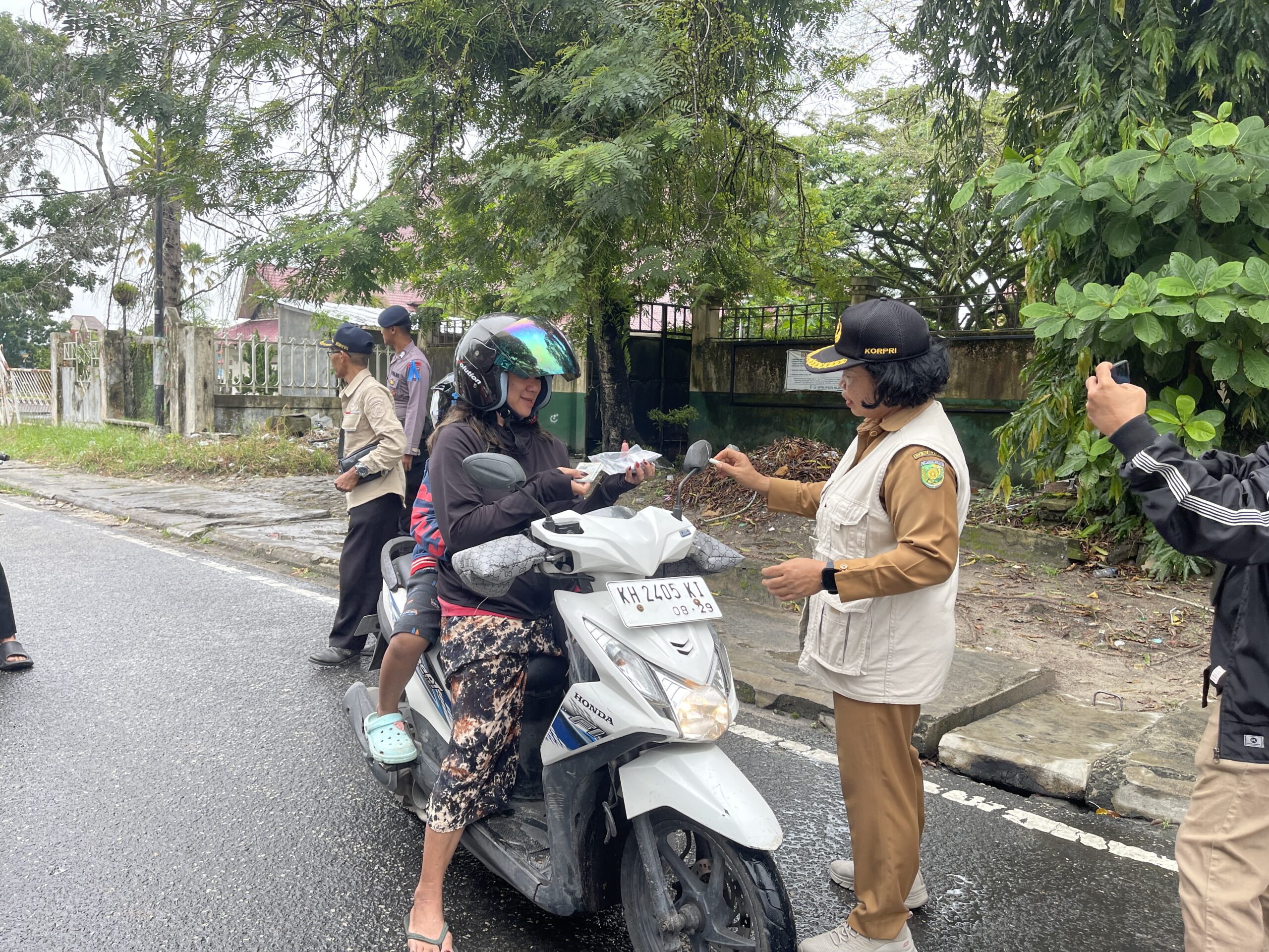 OPERASI GABUNGAN-36 Motor dan 6 Mobil Terjaring Nunggak Pajak