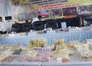 35,1 Kg Sabu dan 15.061 Butir Ekstasi Digagalkan Masuk Kalteng-Dua Kurir Ditangkap Usai Dikejar ke Hutan