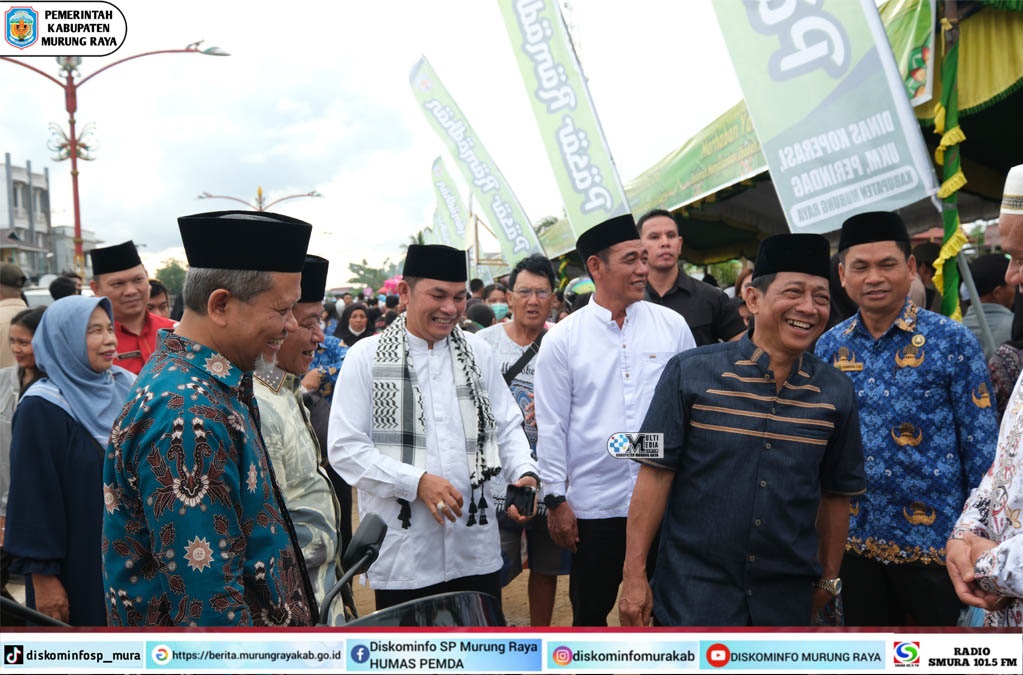 Bupati dan Wabup Mura Buka Pasar Ramadan 1447 H