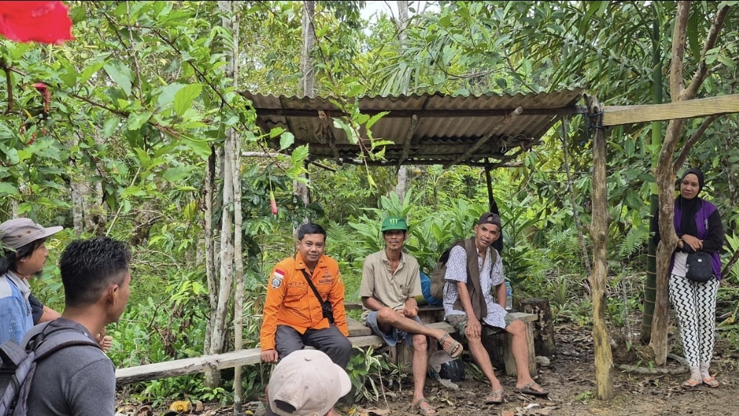 Tim SAR Gabungan Temukan Israni Yang Hilang di Hutan Desa Sabuh Barut