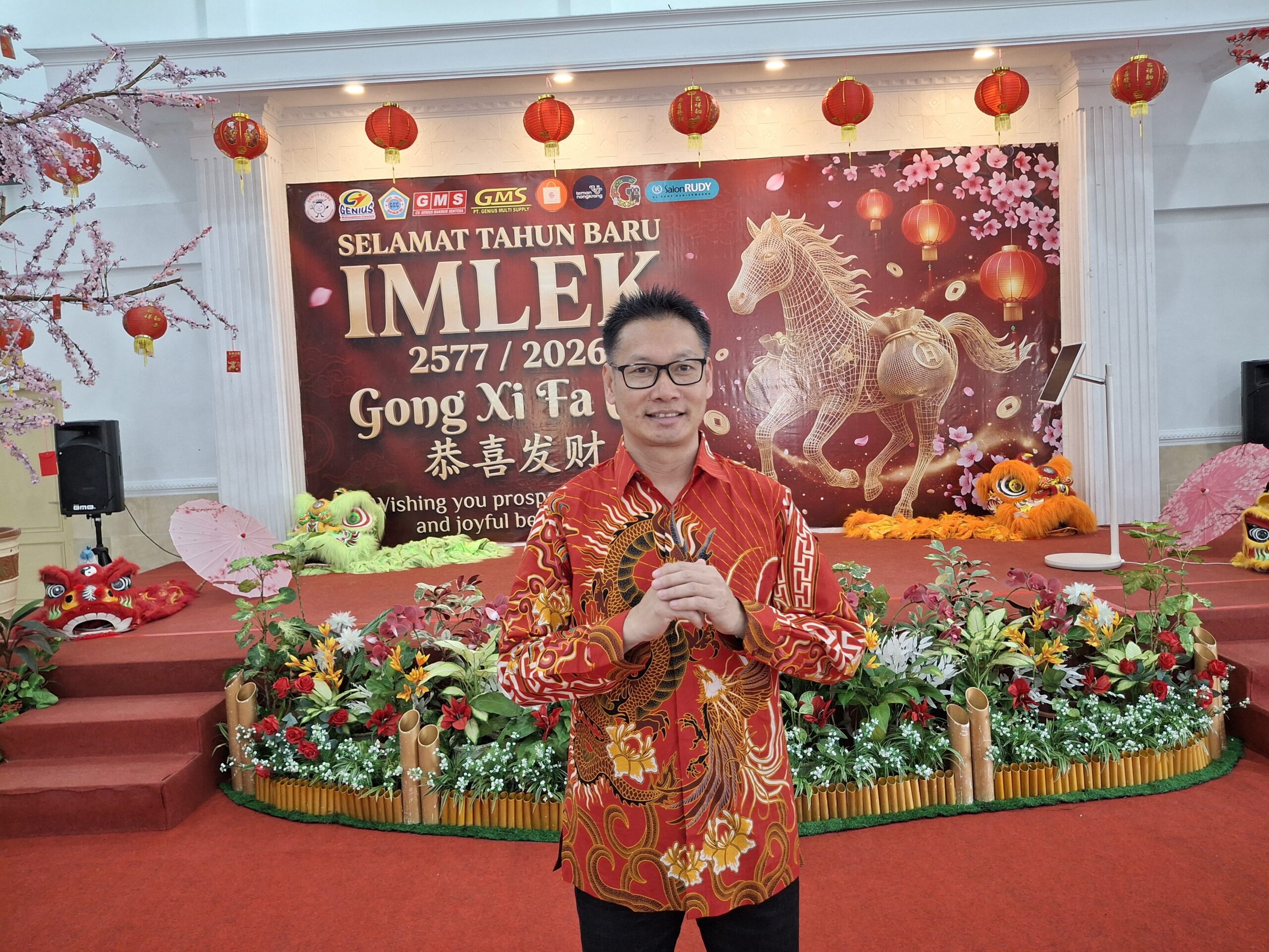 Bupati Nurhidayah Safari Imlek ke Tokoh Tionghoa