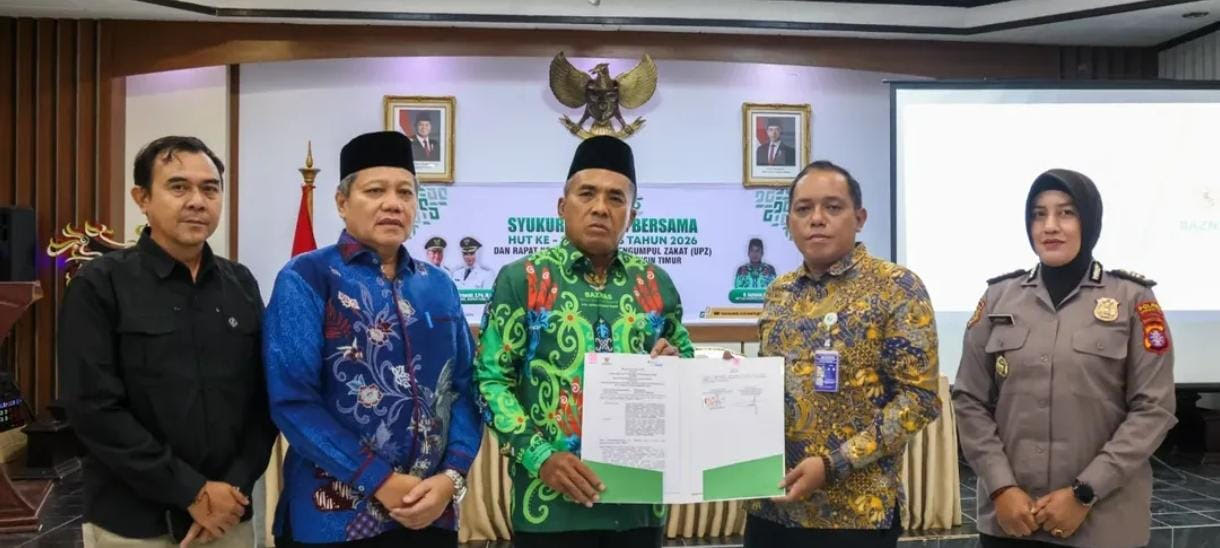Perkuat Perlindungan Pekerja Rentan, BPJS Ketenagakerjaan dan Baznas Kotim Teken PKS