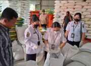 OKKPD Ambil Sampel Beras SPHP BULOG Kalteng untuk Izin Edar
