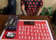 Sita 44 Paket, Satresnarkoba Polresta P.Raya Tangkap Pria Bertato Warga dr Murdjani