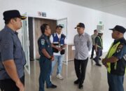 Kadishub Kalteng Tinjau Arus Mudik di Pelabuhan Panglima Utar Kumai 