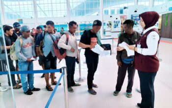 Bandara Tjilik Riwut Siaga Posko Angkutan Lebaran